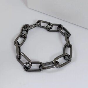 Pandora ME Link Chain Bracelet, Ruthenium-Plated 16cm (6.3in)